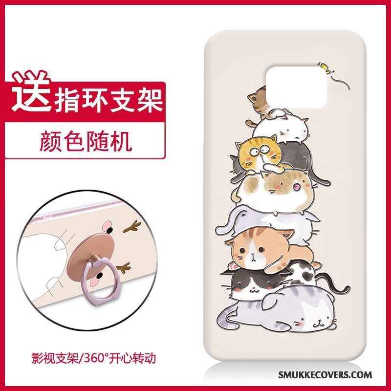 Etui Samsung Galaxy S7 Edge Cartoon Khaki Anti-fald, Cover Samsung Galaxy S7 Edge Blød Hård Telefon