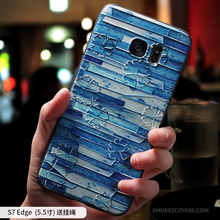 Etui Samsung Galaxy S7 Edge Kreativ Anti-fald Af Personlighed, Cover Samsung Galaxy S7 Edge Tasker Telefon
