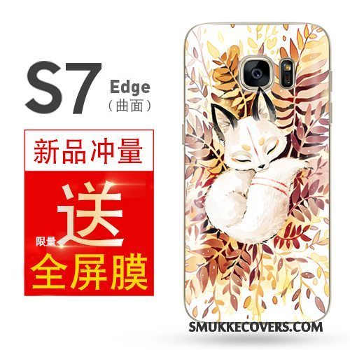 Etui Samsung Galaxy S7 Edge Relief Telefonaf Personlighed, Cover Samsung Galaxy S7 Edge Farve