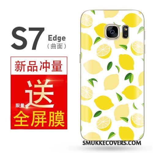 Etui Samsung Galaxy S7 Edge Relief Telefonaf Personlighed, Cover Samsung Galaxy S7 Edge Farve