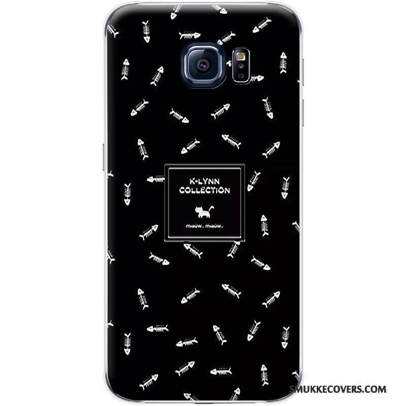 Etui Samsung Galaxy S7 Edge Relief Tynd Flagermus, Cover Samsung Galaxy S7 Edge Luksus Telefonrød