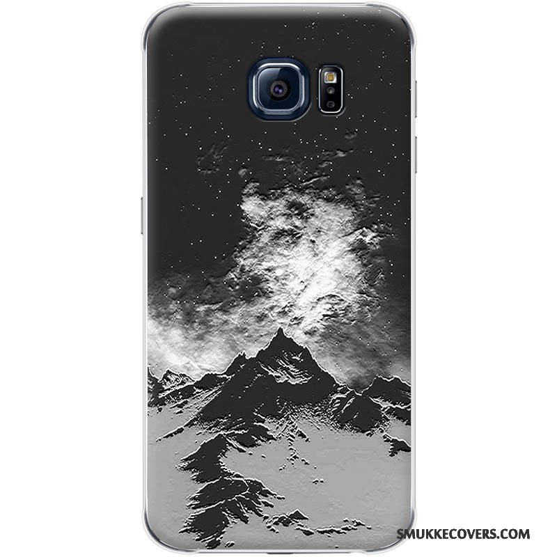 Etui Samsung Galaxy S7 Edge Relief Tynd Flagermus, Cover Samsung Galaxy S7 Edge Luksus Telefonrød