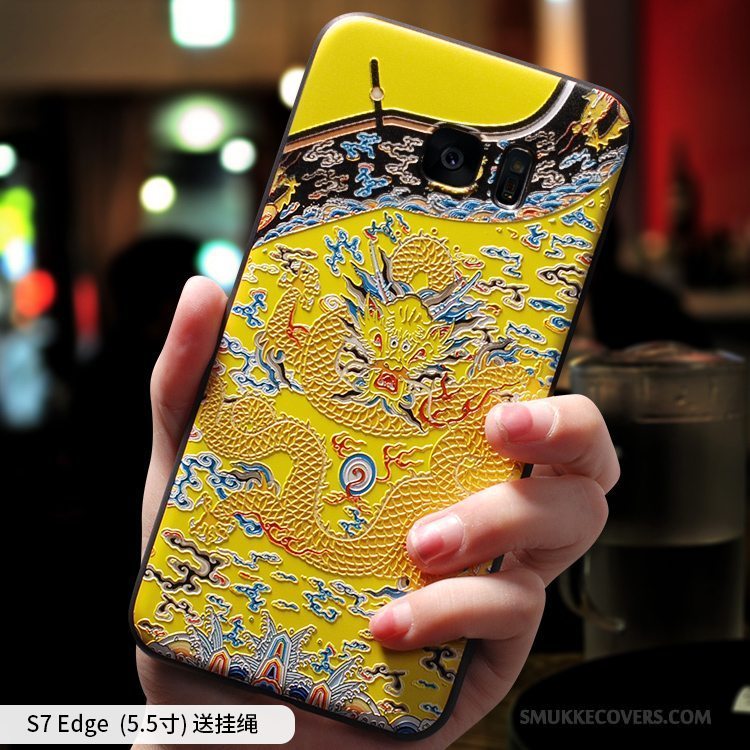 Etui Samsung Galaxy S7 Edge Silikone Af Personlighed Telefon, Cover Samsung Galaxy S7 Edge Blød Anti-fald Trend