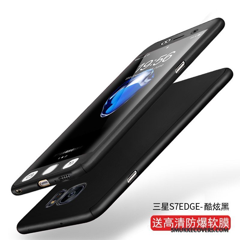 Etui Samsung Galaxy S7 Edge Tasker Anti-fald Telefon, Cover Samsung Galaxy S7 Edge Guld