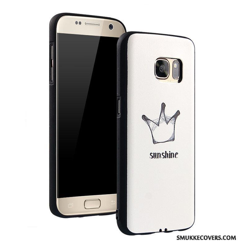 Etui Samsung Galaxy S7 Farve Hængende Ornamenter Anti-fald, Cover Samsung Galaxy S7 Cartoon Telefon