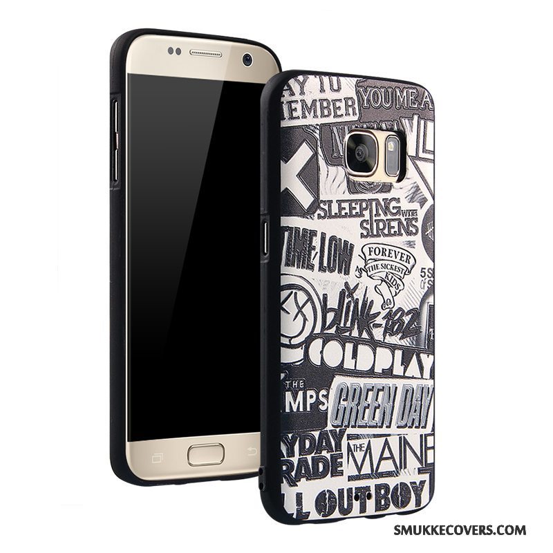 Etui Samsung Galaxy S7 Farve Hængende Ornamenter Anti-fald, Cover Samsung Galaxy S7 Cartoon Telefon