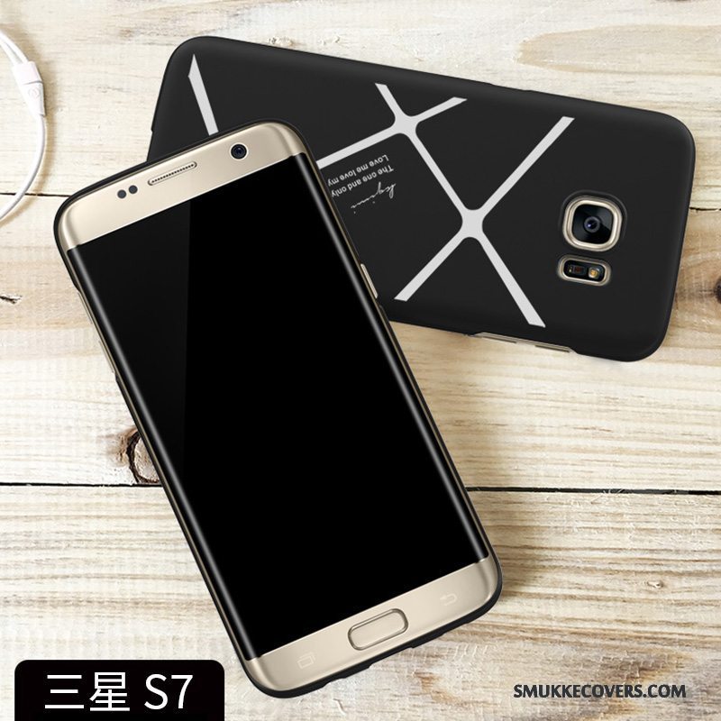 Etui Samsung Galaxy S7 Farve Telefonanti-fald, Cover Samsung Galaxy S7 Beskyttelse