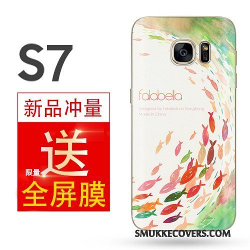 Etui Samsung Galaxy S7 Kreativ Af Personlighed Telefon, Cover Samsung Galaxy S7 Farve