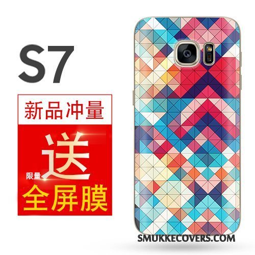Etui Samsung Galaxy S7 Kreativ Af Personlighed Telefon, Cover Samsung Galaxy S7 Farve