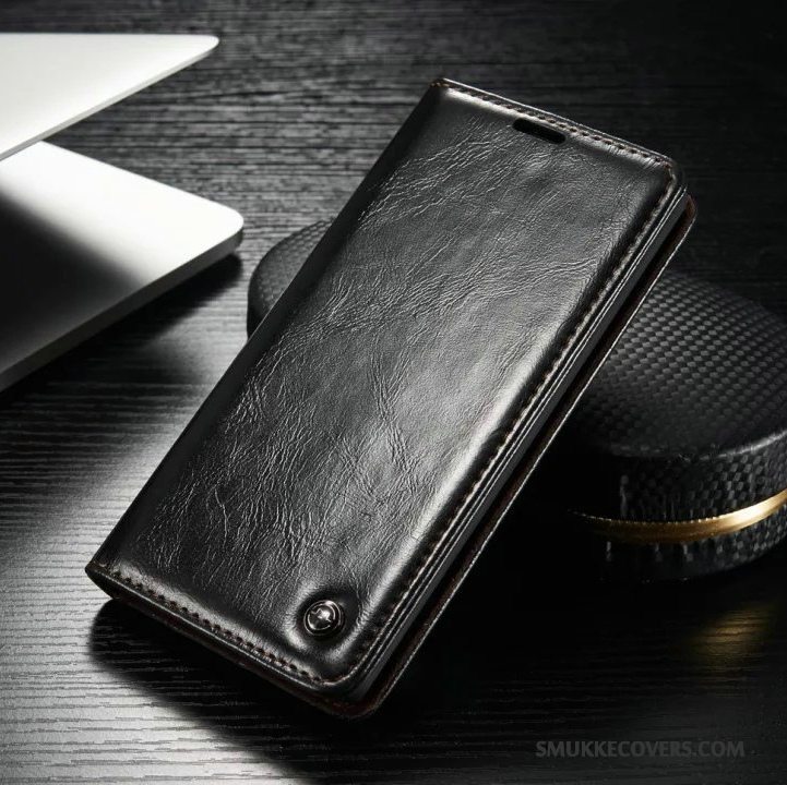 Etui Samsung Galaxy S7 Læder Hvid Autentiske, Cover Samsung Galaxy S7 Beskyttelse Business