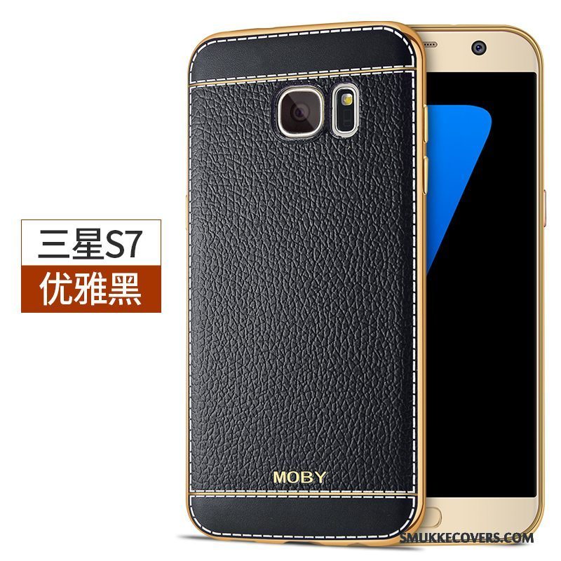 Etui Samsung Galaxy S7 Silikone Anti-fald Ny, Cover Samsung Galaxy S7 Beskyttelse Lyse Telefon