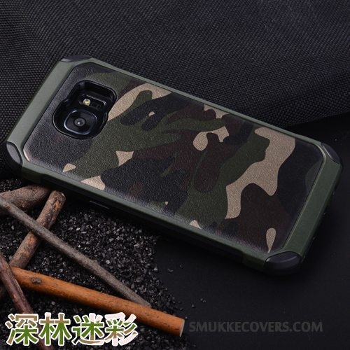 Etui Samsung Galaxy S7 Silikone Camouflage Af Personlighed, Cover Samsung Galaxy S7 Beskyttelse Telefonanti-fald