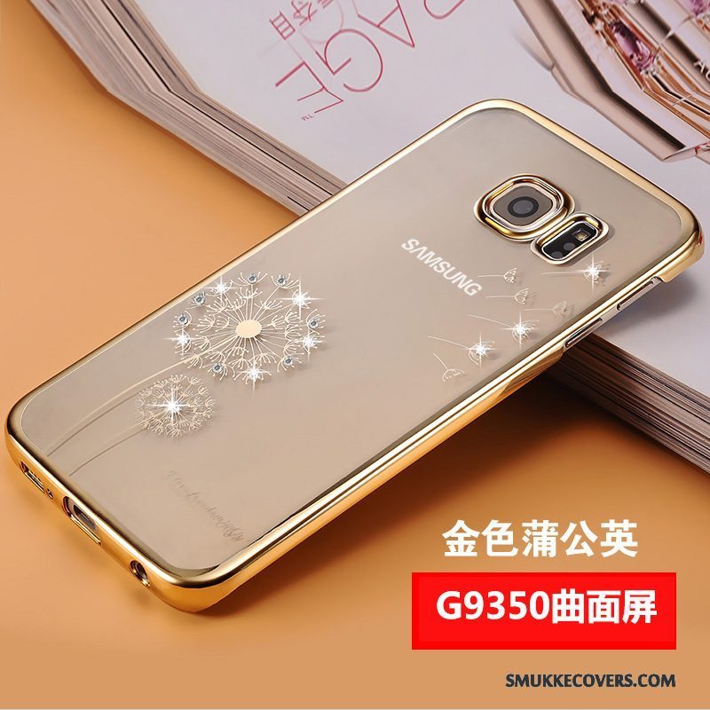 Etui Samsung Galaxy S7 Strass Slim Anti-fald, Cover Samsung Galaxy S7 Beskyttelse Telefonguld