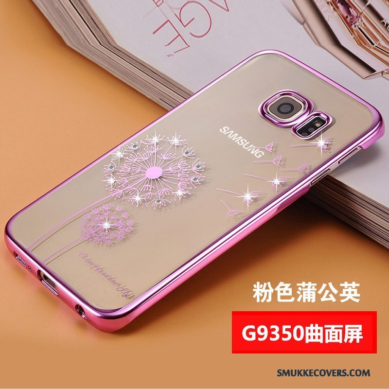 Etui Samsung Galaxy S7 Strass Slim Anti-fald, Cover Samsung Galaxy S7 Beskyttelse Telefonguld