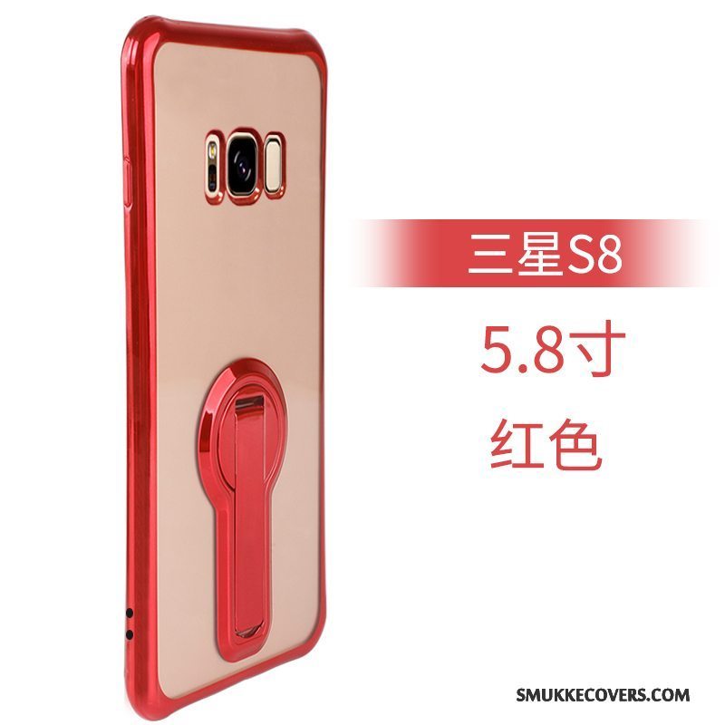 Etui Samsung Galaxy S8 Beskyttelse Gennemsigtig Telefon, Cover Samsung Galaxy S8 Blød Guld Trend