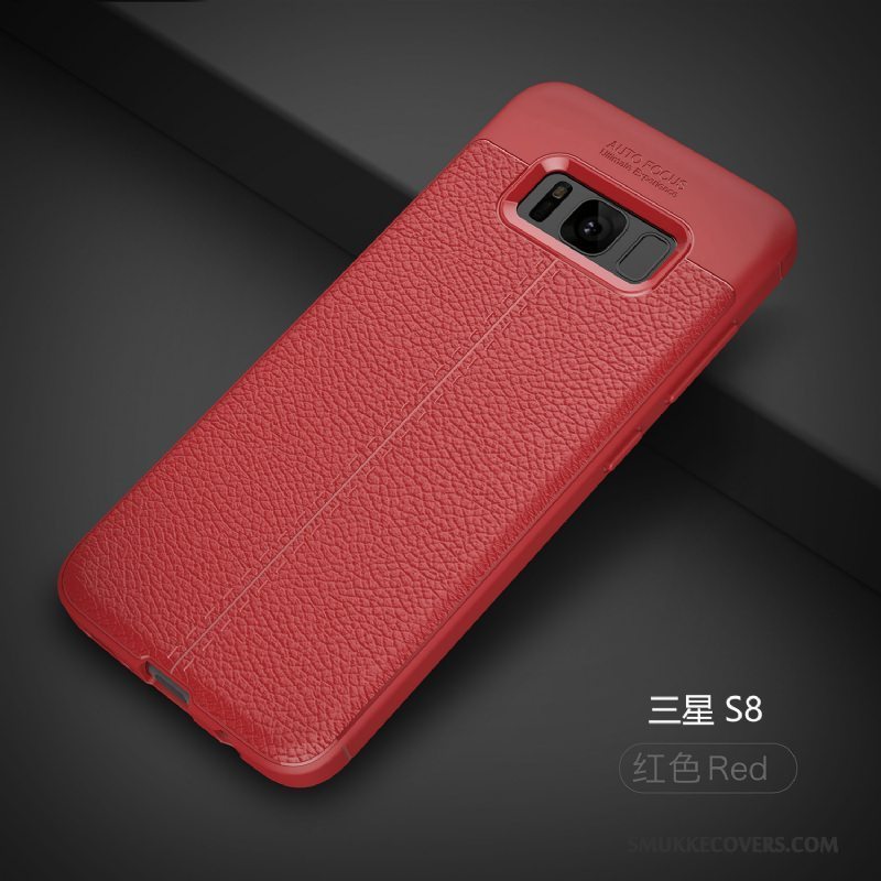 Etui Samsung Galaxy S8 Beskyttelse Mønster Trend, Cover Samsung Galaxy S8 Tasker Sort Telefon