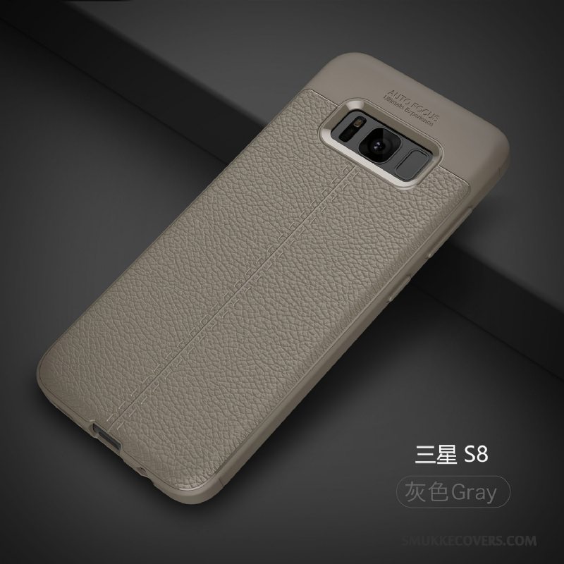 Etui Samsung Galaxy S8 Beskyttelse Mønster Trend, Cover Samsung Galaxy S8 Tasker Sort Telefon