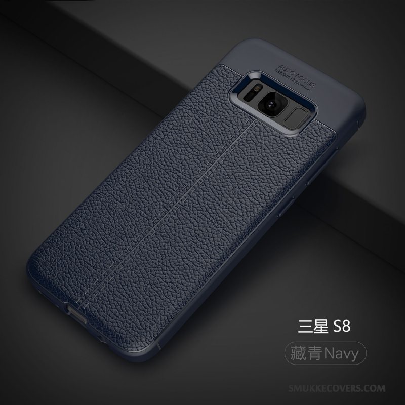 Etui Samsung Galaxy S8 Beskyttelse Mønster Trend, Cover Samsung Galaxy S8 Tasker Sort Telefon