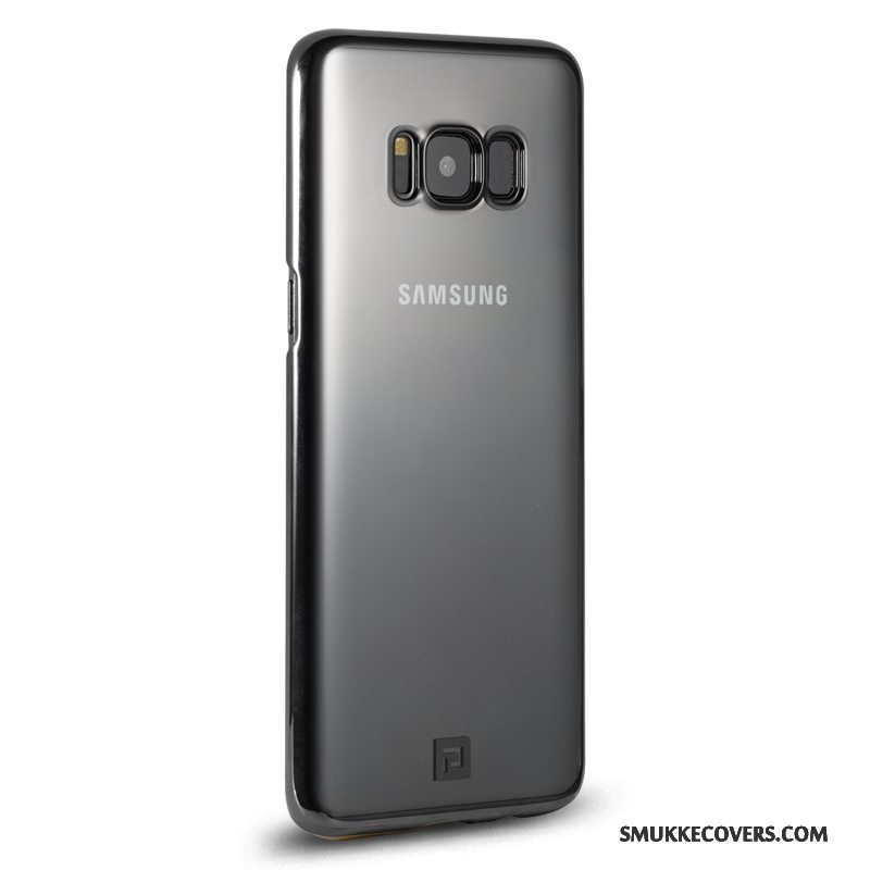Etui Samsung Galaxy S8+ Beskyttelse Mørkeblå Anti-fald, Cover Samsung Galaxy S8+ Gennemsigtig Trend
