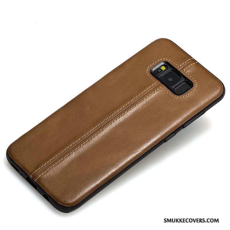 Etui Samsung Galaxy S8+ Beskyttelse Telefonrød, Cover Samsung Galaxy S8+ Læder