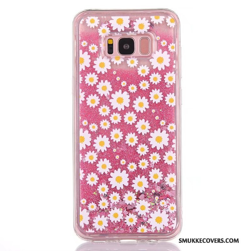 Etui Samsung Galaxy S8+ Beskyttelse Telefontrend, Cover Samsung Galaxy S8+ Tasker Lyserød Flydende