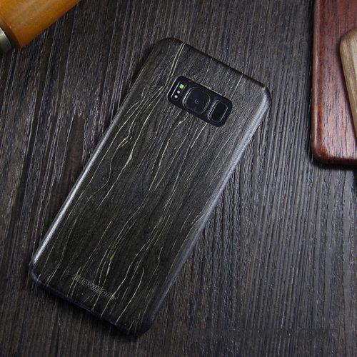 Etui Samsung Galaxy S8+ Beskyttelse Tynd Trendy, Cover Samsung Galaxy S8+ Massivt Træ Khaki Telefon