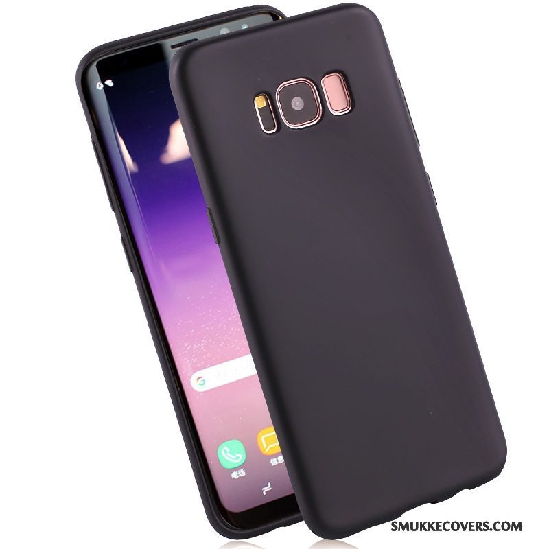 Etui Samsung Galaxy S8+ Blød Guld Nubuck, Cover Samsung Galaxy S8+ Silikone Telefon