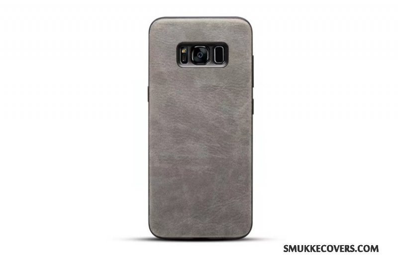 Etui Samsung Galaxy S8 Blød Mønster Telefon, Cover Samsung Galaxy S8 Læder Gul