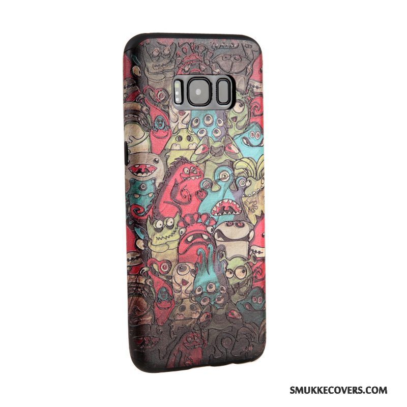 Etui Samsung Galaxy S8+ Blød Telefonhængende Ornamenter, Cover Samsung Galaxy S8+ Farve