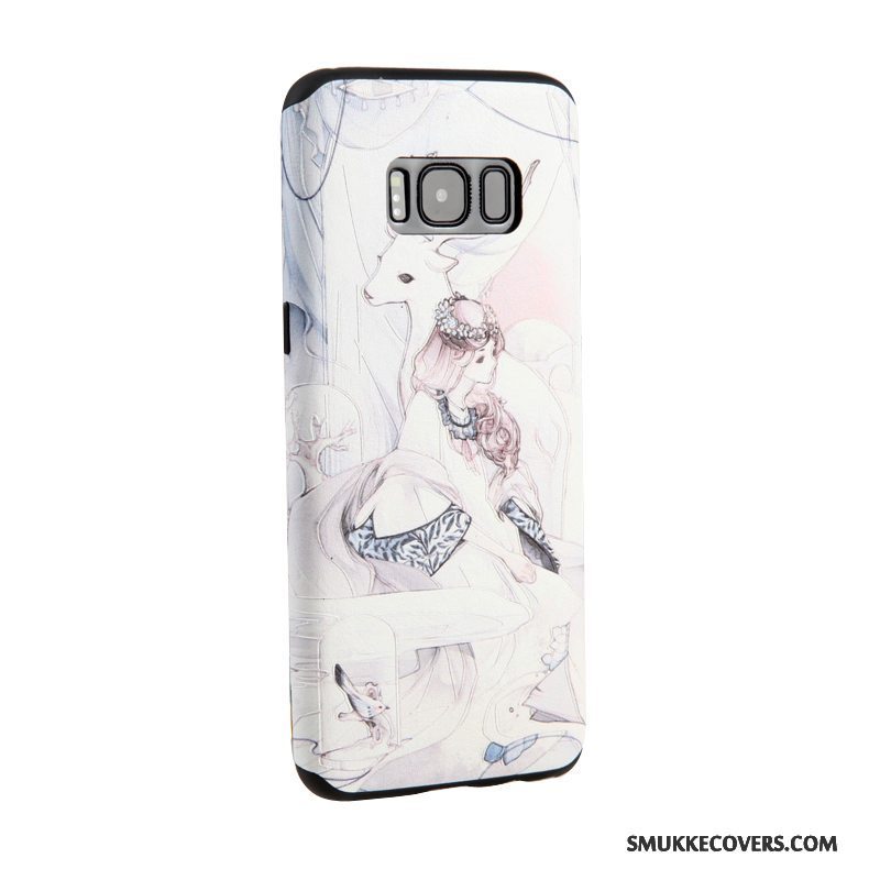 Etui Samsung Galaxy S8+ Blød Telefonhængende Ornamenter, Cover Samsung Galaxy S8+ Farve