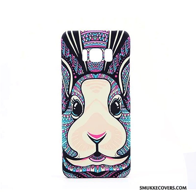 Etui Samsung Galaxy S8 Blød Trend Nubuck, Cover Samsung Galaxy S8 Cartoon Lyser Hård