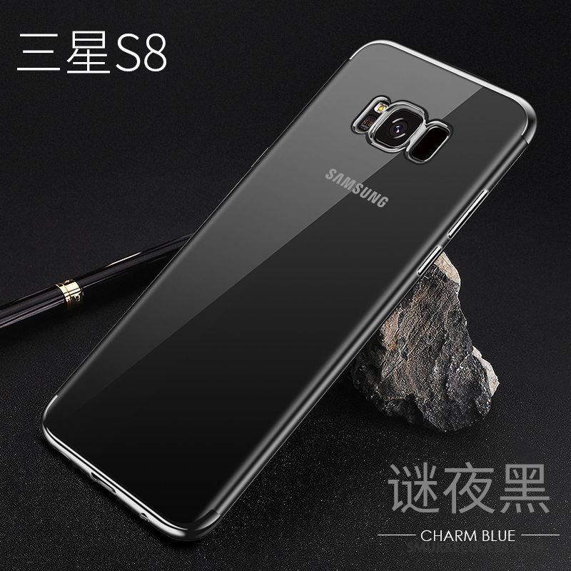 Etui Samsung Galaxy S8 Blød Tynd Telefon, Cover Samsung Galaxy S8 Tasker Anti-fald Rød