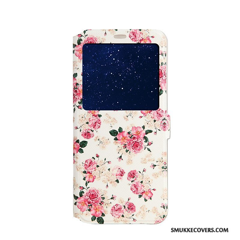 Etui Samsung Galaxy S8+ Cartoon Blå Telefon, Cover Samsung Galaxy S8+ Folio