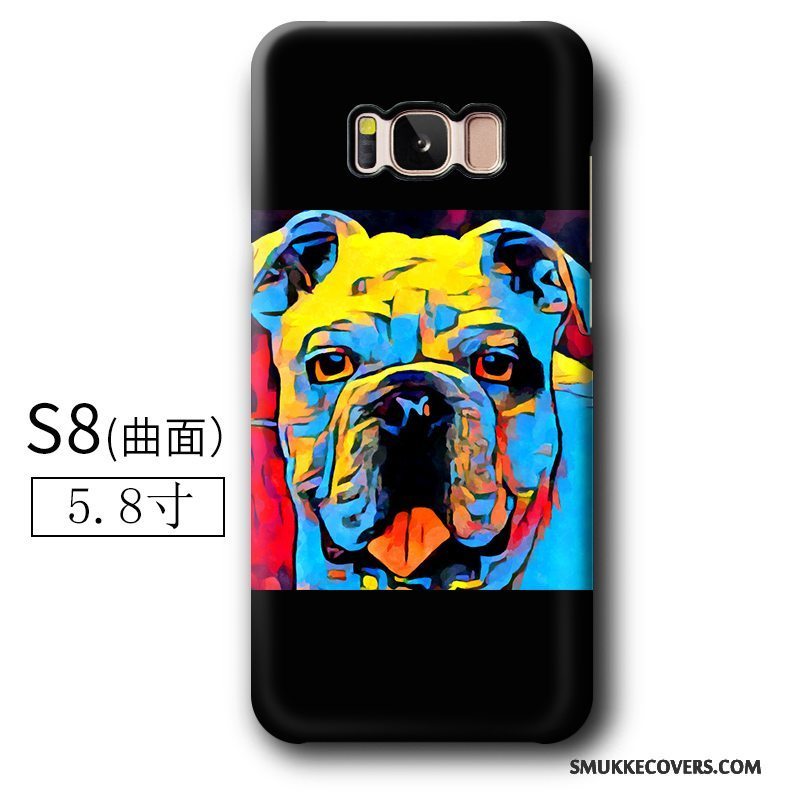 Etui Samsung Galaxy S8 Cartoon Hård Anti-fald, Cover Samsung Galaxy S8 Kreativ Nubuck Telefon