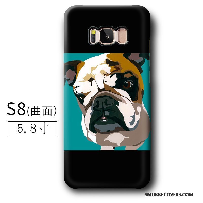 Etui Samsung Galaxy S8 Cartoon Hård Anti-fald, Cover Samsung Galaxy S8 Kreativ Nubuck Telefon