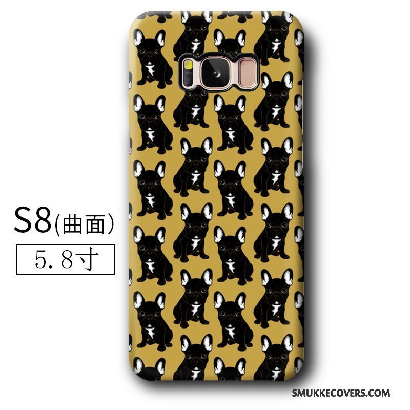 Etui Samsung Galaxy S8 Cartoon Hård Anti-fald, Cover Samsung Galaxy S8 Kreativ Nubuck Telefon