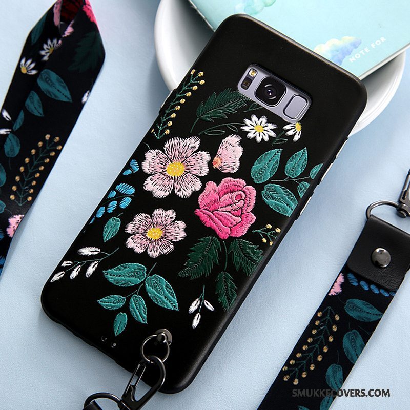 Etui Samsung Galaxy S8+ Cartoon Hængende Ornamenter Ring, Cover Samsung Galaxy S8+ Support