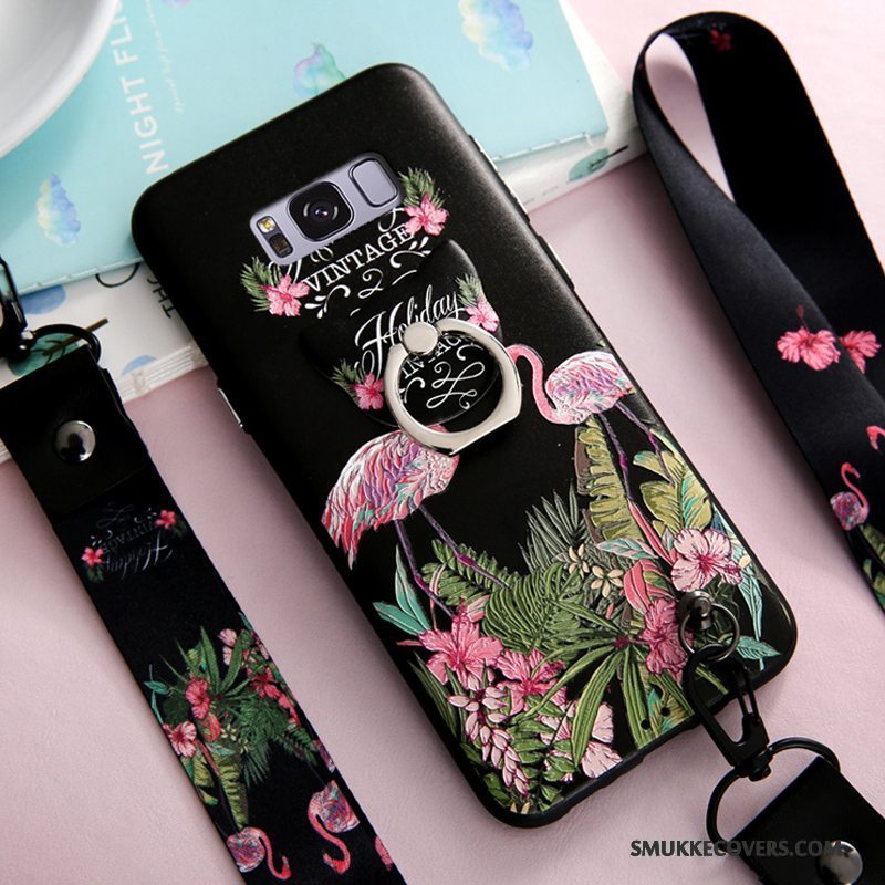 Etui Samsung Galaxy S8+ Cartoon Hængende Ornamenter Ring, Cover Samsung Galaxy S8+ Support