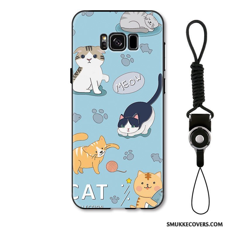 Etui Samsung Galaxy S8 Cartoon Kat Anti-fald, Cover Samsung Galaxy S8 Beskyttelse Smuk Telefon