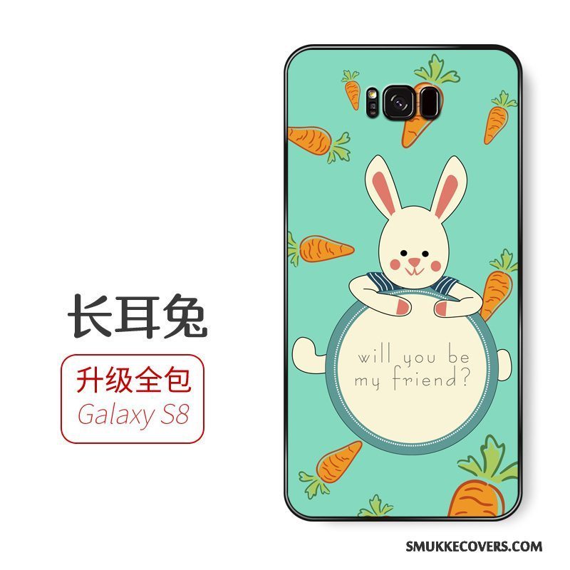 Etui Samsung Galaxy S8+ Cartoon Telefontynd, Cover Samsung Galaxy S8+ Blød Hængende Ornamenter Anti-fald