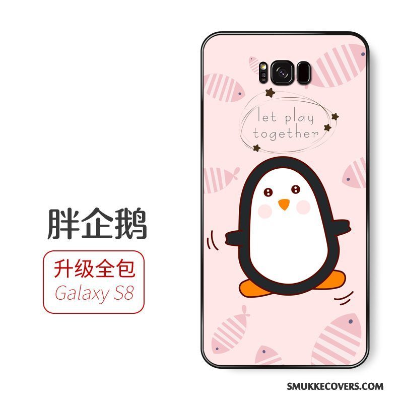 Etui Samsung Galaxy S8+ Cartoon Telefontynd, Cover Samsung Galaxy S8+ Blød Hængende Ornamenter Anti-fald