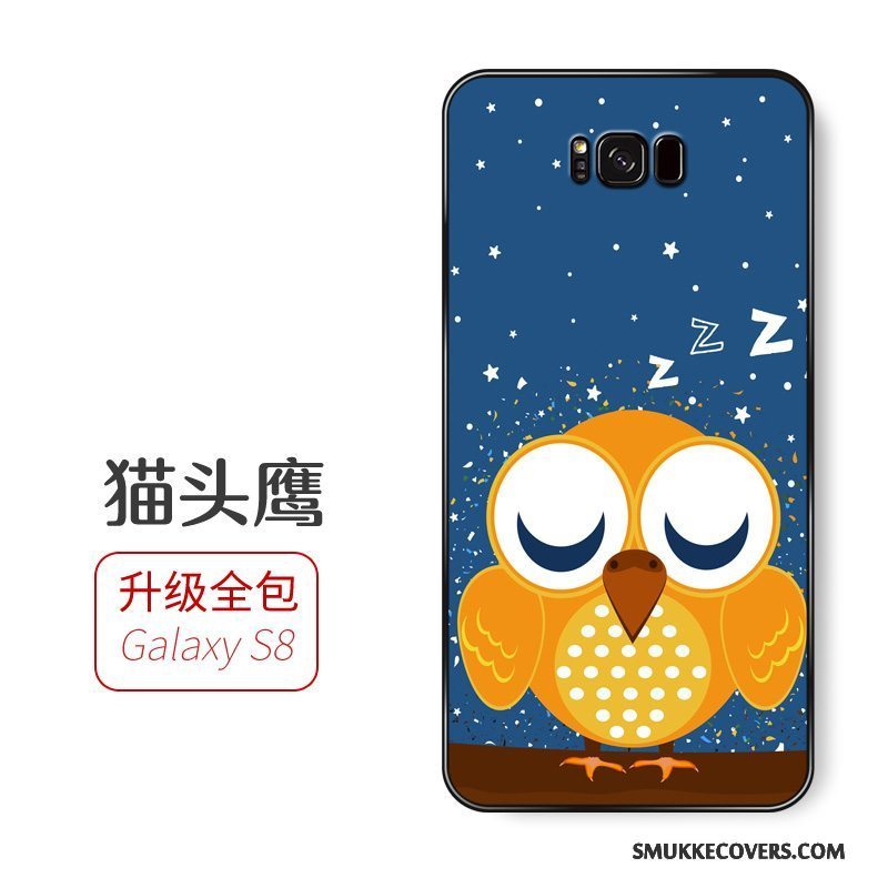 Etui Samsung Galaxy S8+ Cartoon Telefontynd, Cover Samsung Galaxy S8+ Blød Hængende Ornamenter Anti-fald
