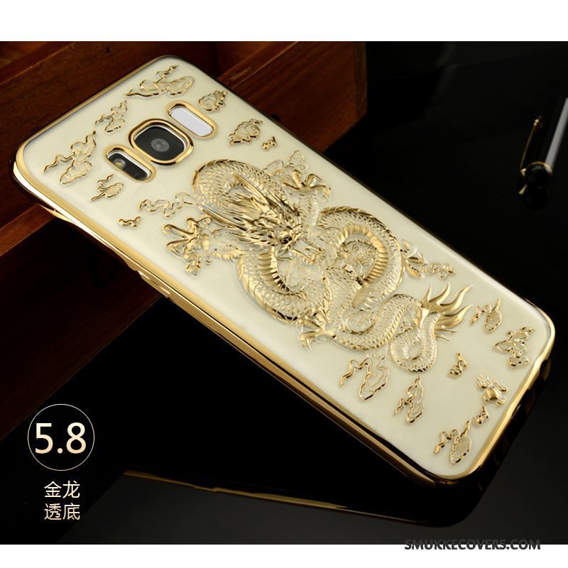 Etui Samsung Galaxy S8+ Farve Dragon Trend, Cover Samsung Galaxy S8+ Beskyttelse Anti-fald Telefon