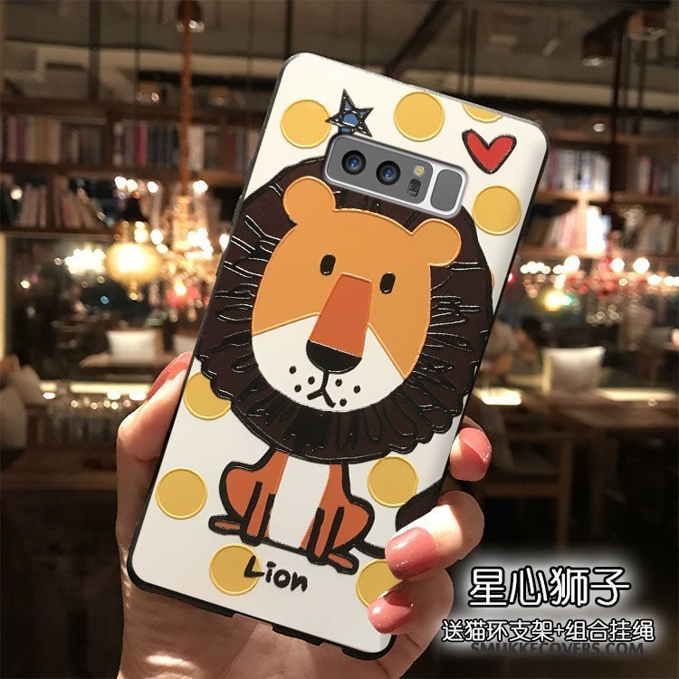 Etui Samsung Galaxy S8+ Farve Telefontrend, Cover Samsung Galaxy S8+ Cartoon Hængende Ornamenter Smuk