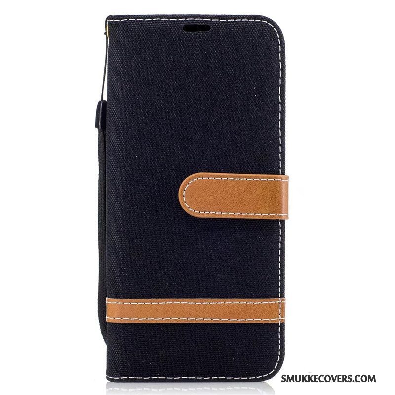 Etui Samsung Galaxy S8 Folio Denim Lilla, Cover Samsung Galaxy S8 Beskyttelse