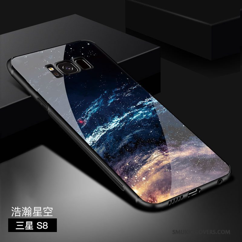 Etui Samsung Galaxy S8 Kreativ Af Personlighed Glas, Cover Samsung Galaxy S8 Tasker Telefontrend