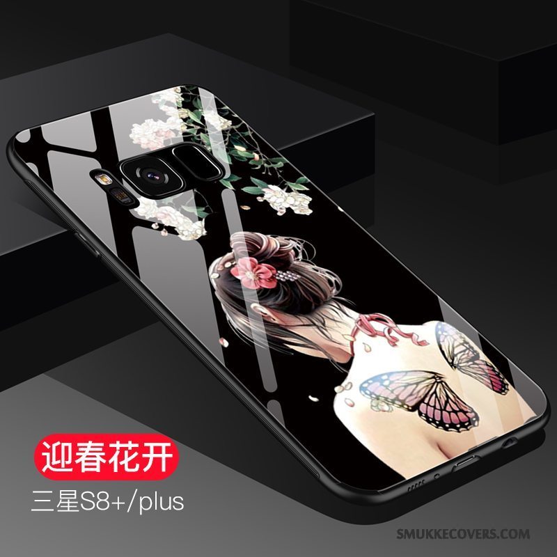 Etui Samsung Galaxy S8+ Kreativ Af Personlighed Rød, Cover Samsung Galaxy S8+ Blød Anti-fald Glas