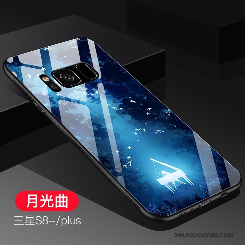 Etui Samsung Galaxy S8+ Kreativ Af Personlighed Rød, Cover Samsung Galaxy S8+ Blød Anti-fald Glas