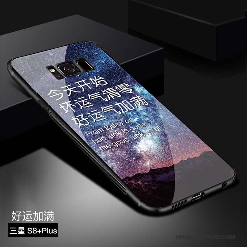 Etui Samsung Galaxy S8+ Kreativ Anti-fald Glas, Cover Samsung Galaxy S8+ Tasker Trend Tynd