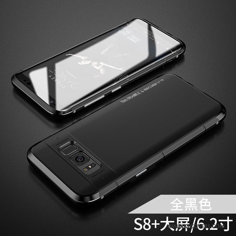 Etui Samsung Galaxy S8+ Kreativ Anti-fald Telefon, Cover Samsung Galaxy S8+ Metal Guld Trendy